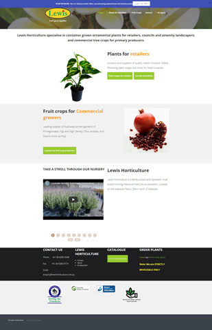 website Lewis horticulture